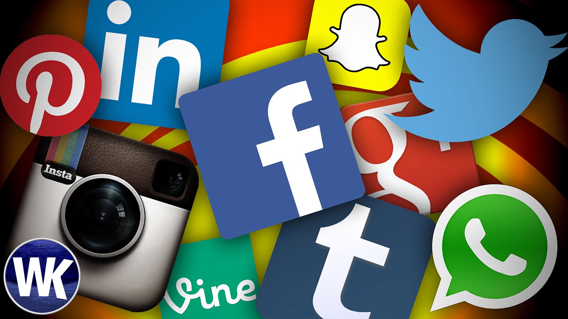 Social Network Wallpaper - Popular Social Media Sites - HD Wallpaper 