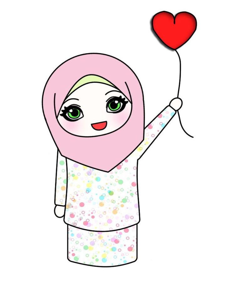 Budak - Muslimah Clip Art - HD Wallpaper 