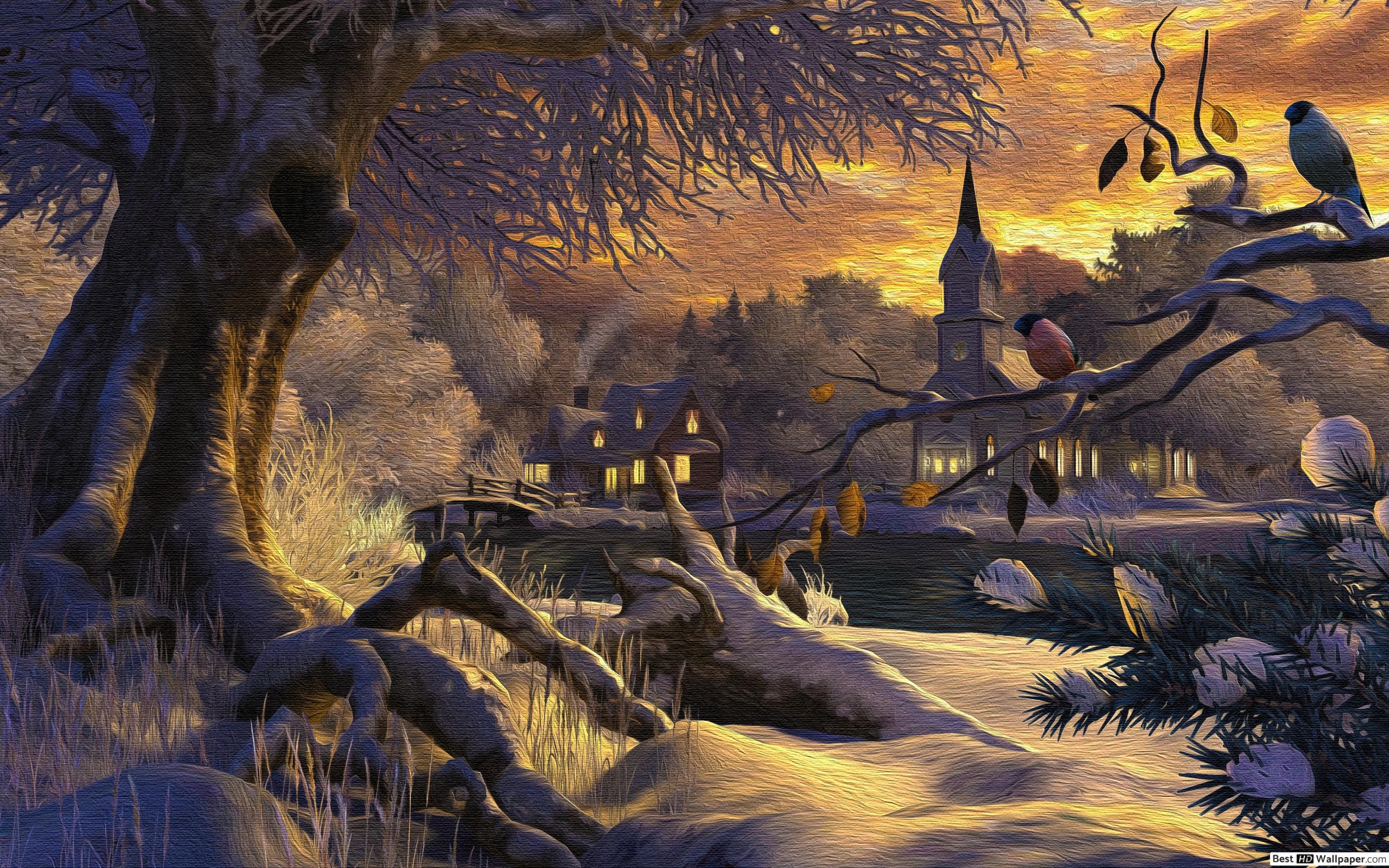 Winter Wonderland Screensaver - HD Wallpaper 