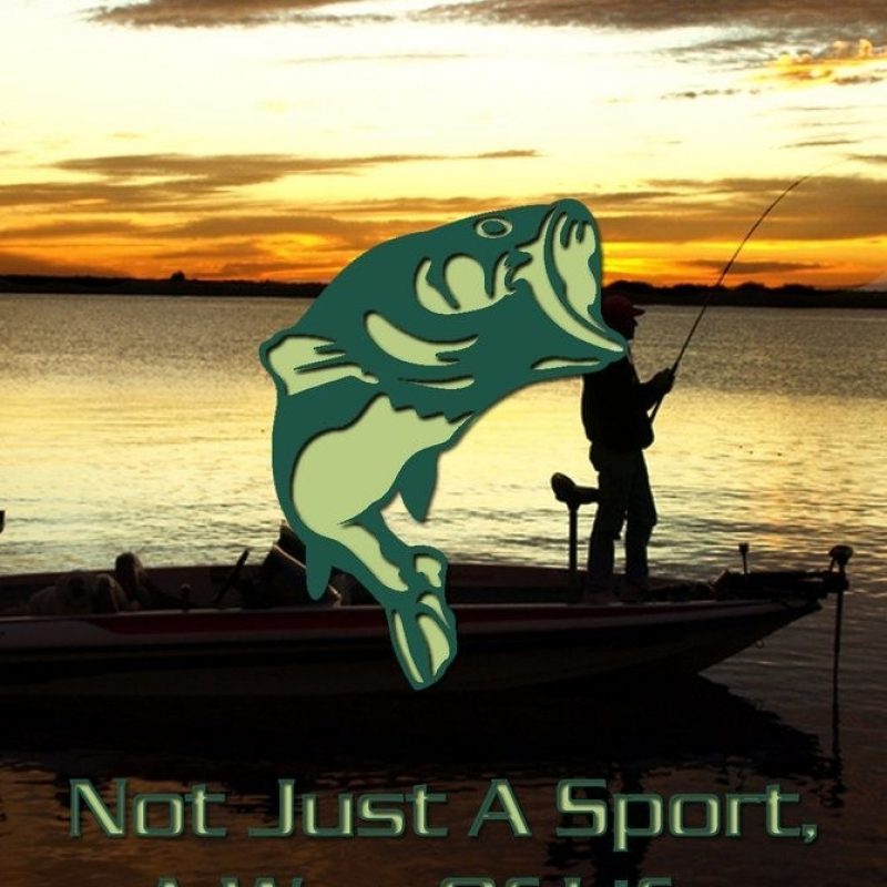 Fishing Backgrounds For Iphone - HD Wallpaper 