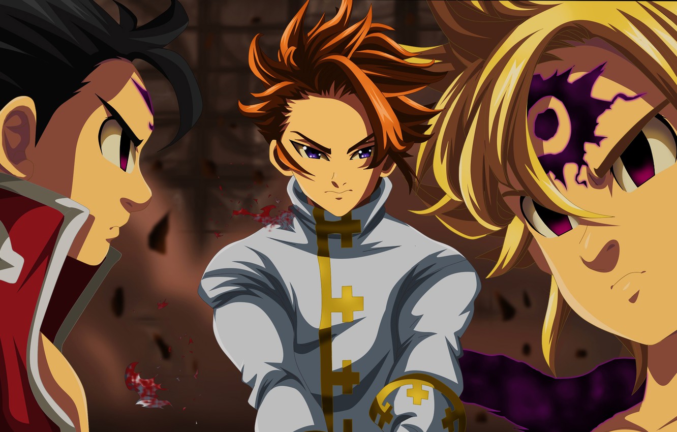 Photo Wallpaper Arthur, Meliodas, Nanatsu No Taizai, - Zeldris Nanatsu No Taizai Meliodas - HD Wallpaper 