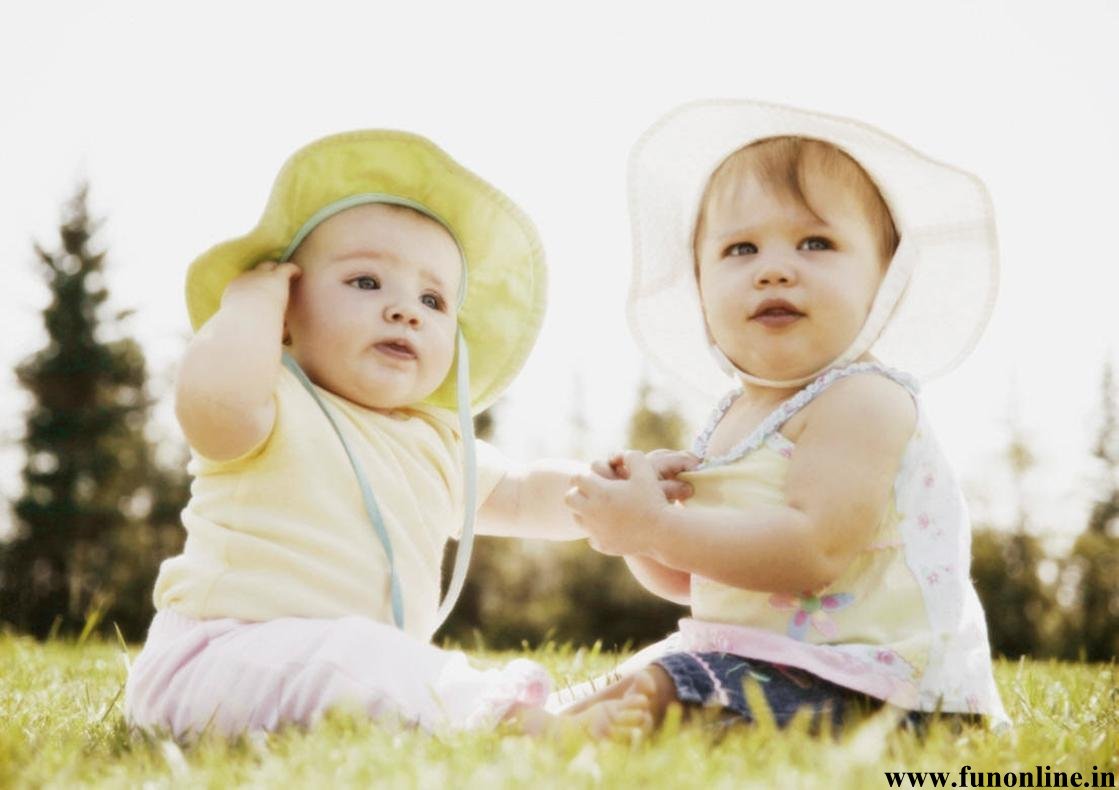 Twin Baby Wallpapers Download Twin Babies Hd Wallpaper - Twins Baby Images  Hd - 1119x790 Wallpaper 