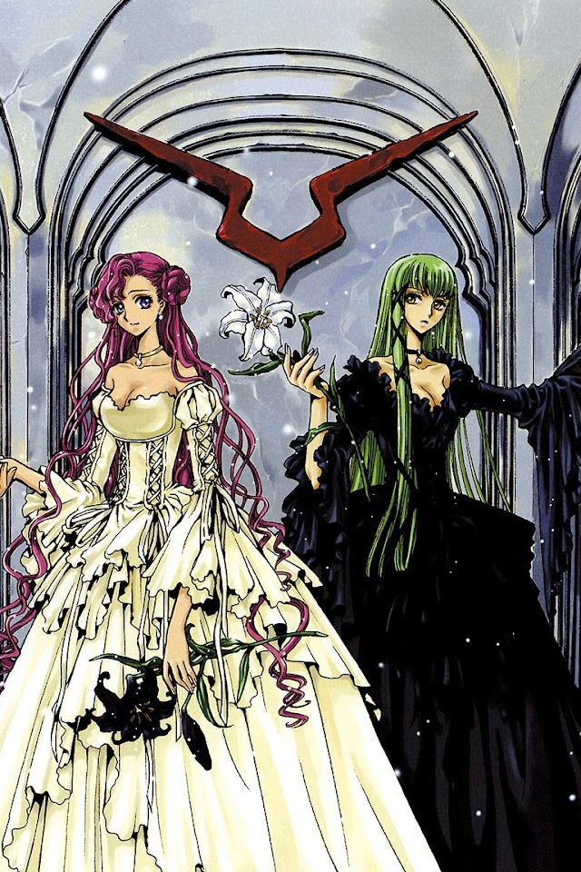 Code Geass Clamp Artbook 640x960 Wallpaper Teahub Io