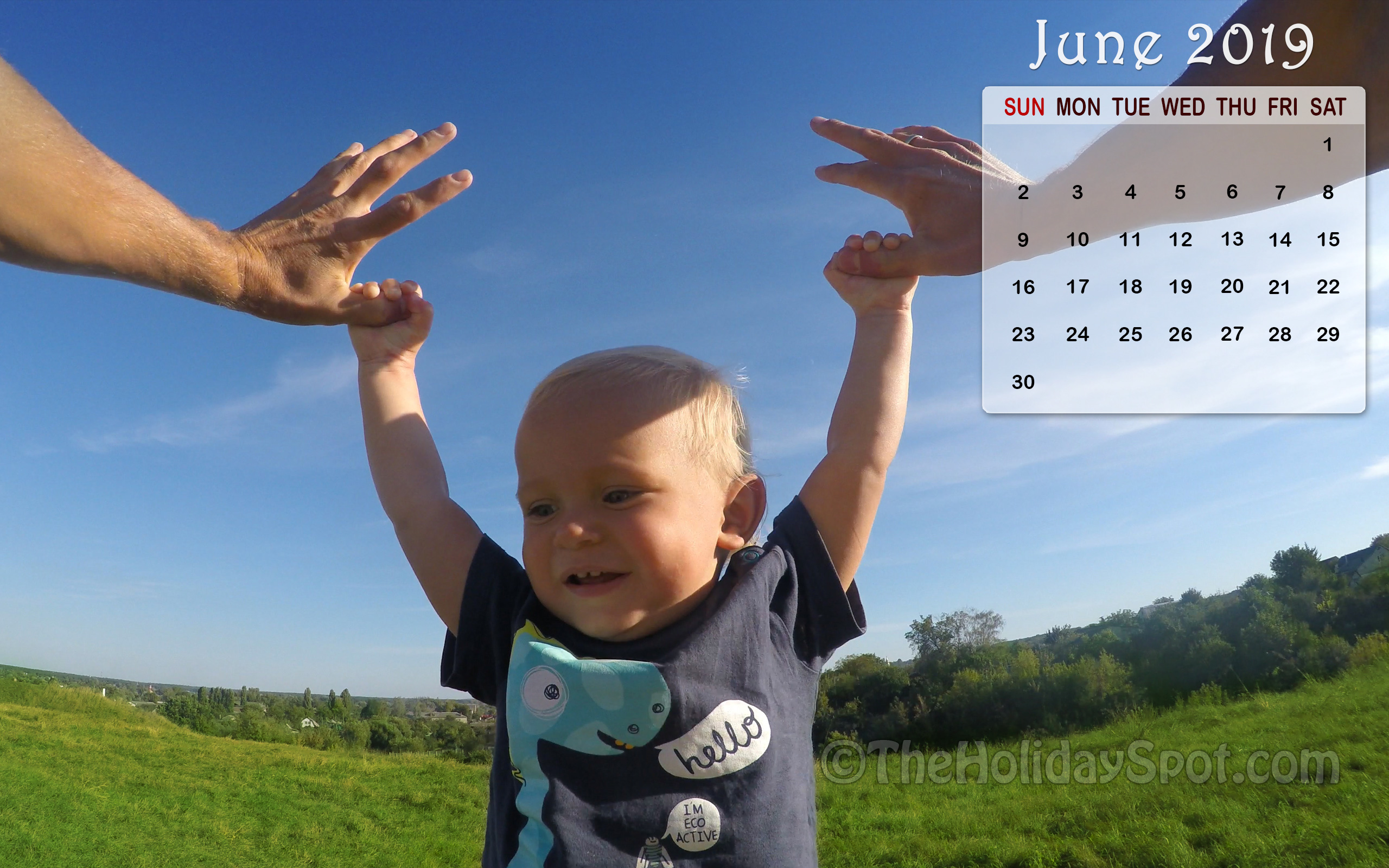 June 2019 Calendar Wallpaper - Toddler - HD Wallpaper 