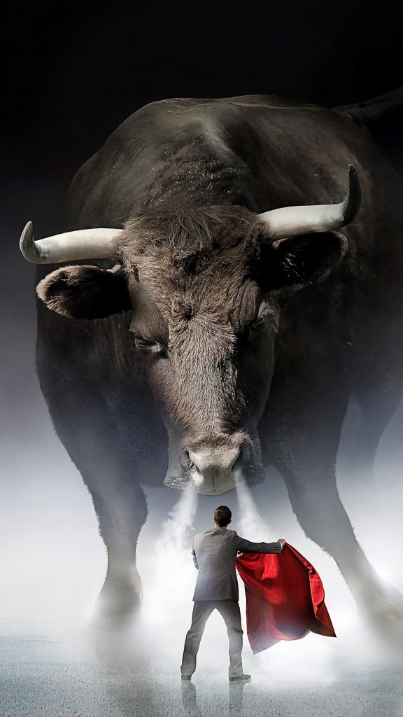 Zte Blade Wallpaper - Danger Bull - HD Wallpaper 