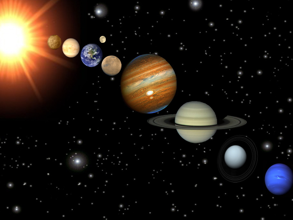 Solar System Wallpaper Hd - Solar System About 4.6 Billion Years Ago - HD Wallpaper 