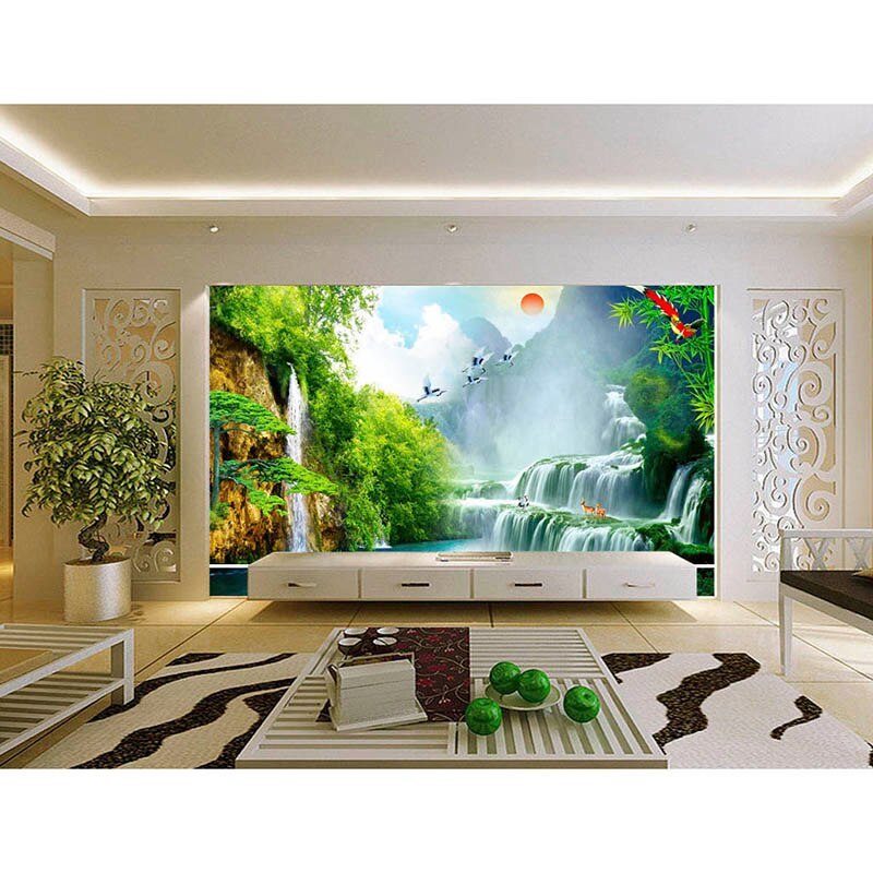 Tranh Dán Phong Khach - HD Wallpaper 