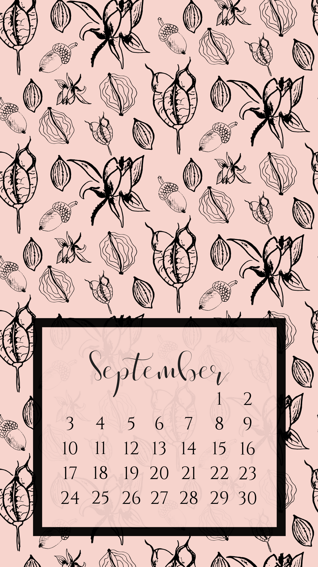 September 2017 Smart Phone Wallpaper - September 2018 Phone Background - HD Wallpaper 