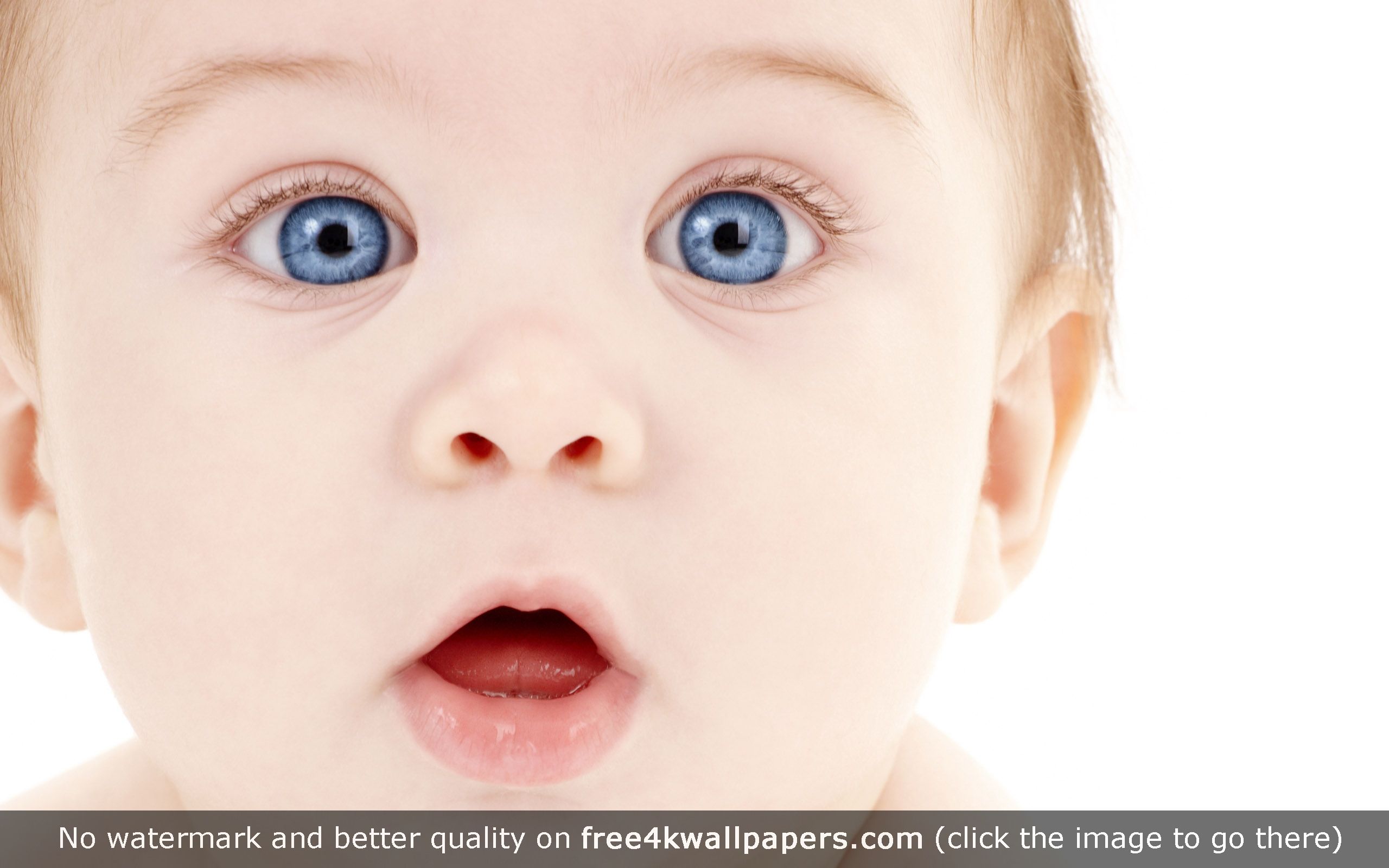 Blue Eyes Baby Hd - HD Wallpaper 