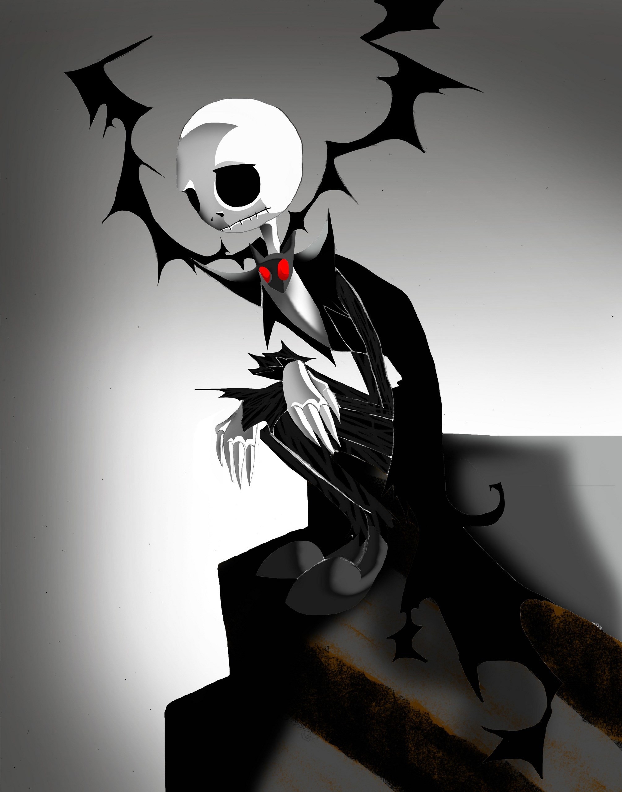 Jack Skellington Wallpaper Hd - Jack Skellington Fan Art - HD Wallpaper 