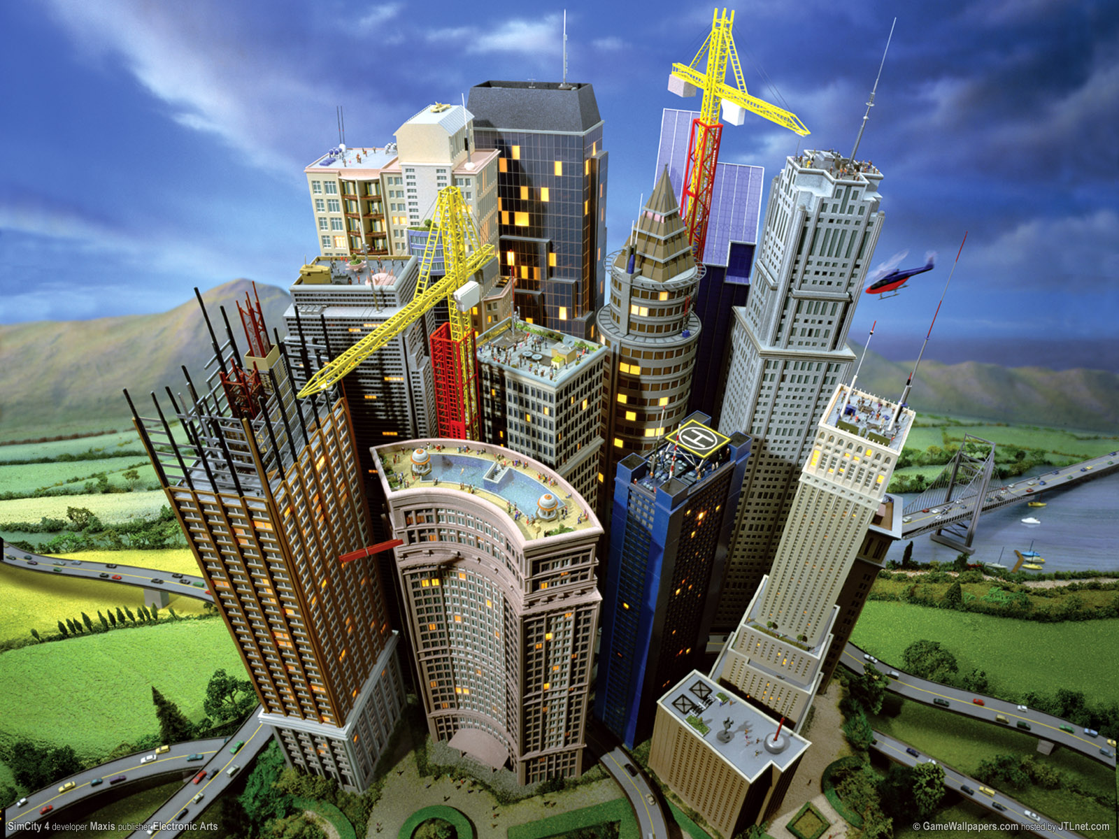 Simcity 4 - HD Wallpaper 