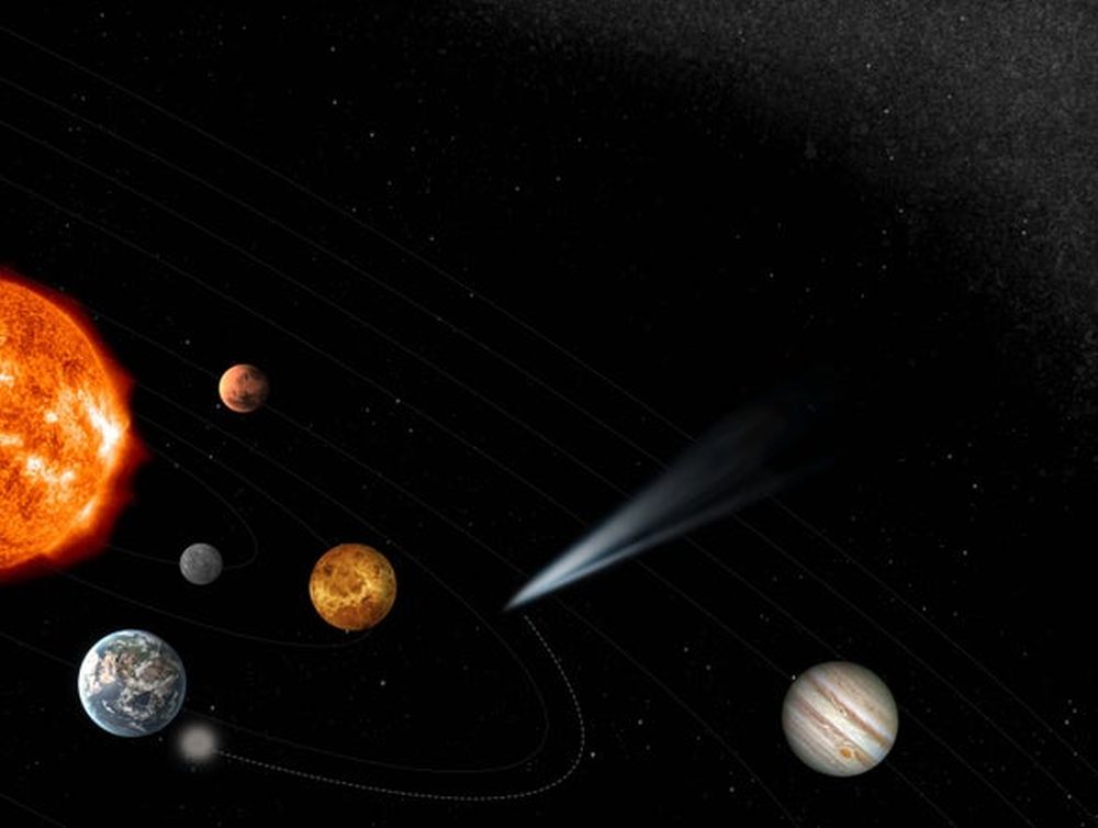 Comets To Earth - HD Wallpaper 
