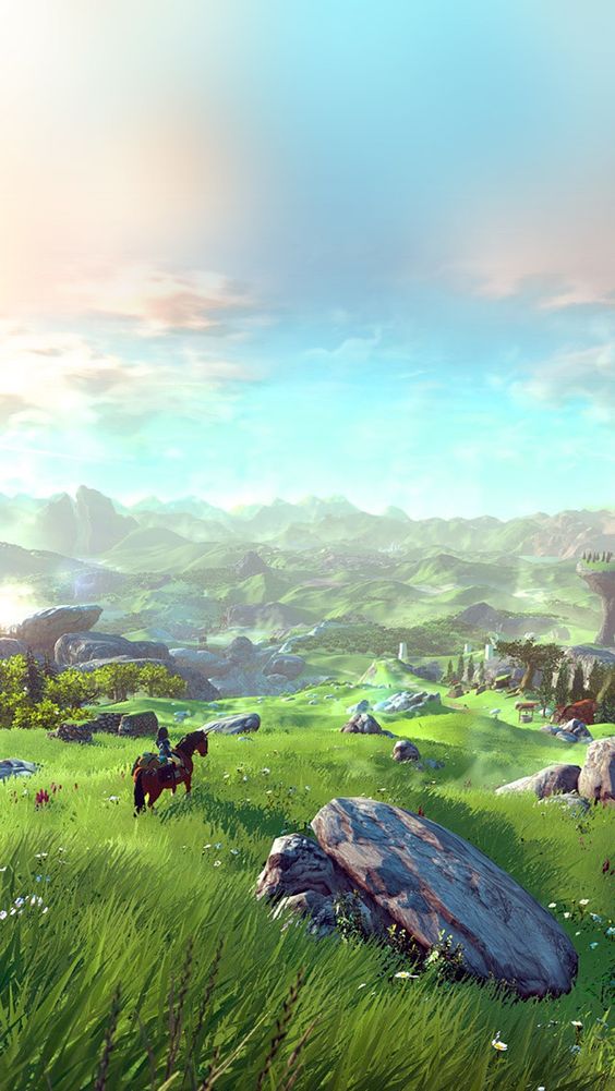 Breath Of The Wild Wallpaper Hd Iphone - HD Wallpaper 