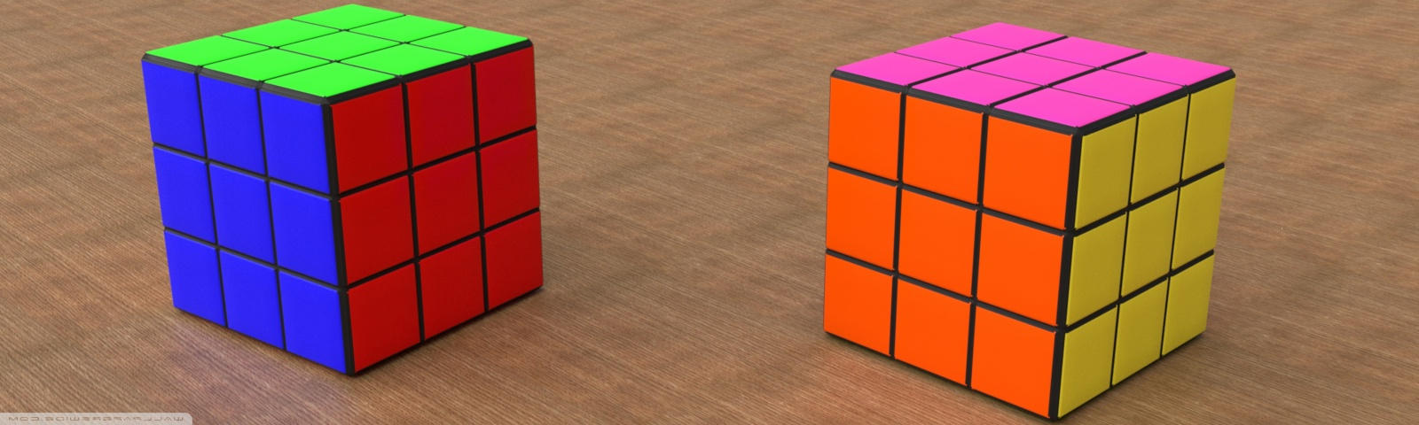 Rubik's Cube - HD Wallpaper 