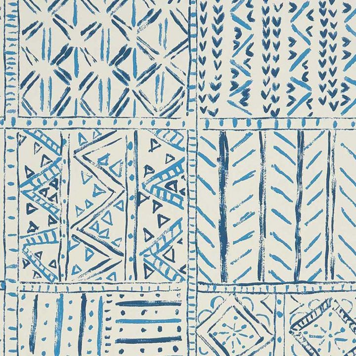 Blue Geometric Wallpaper - HD Wallpaper 
