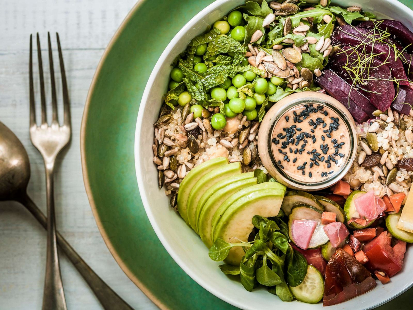 Healthy Vegan Meals - HD Wallpaper 