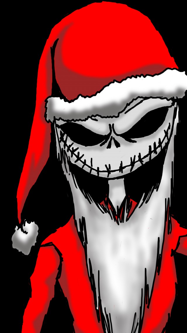 Jack Skellington Santa Claus - HD Wallpaper 