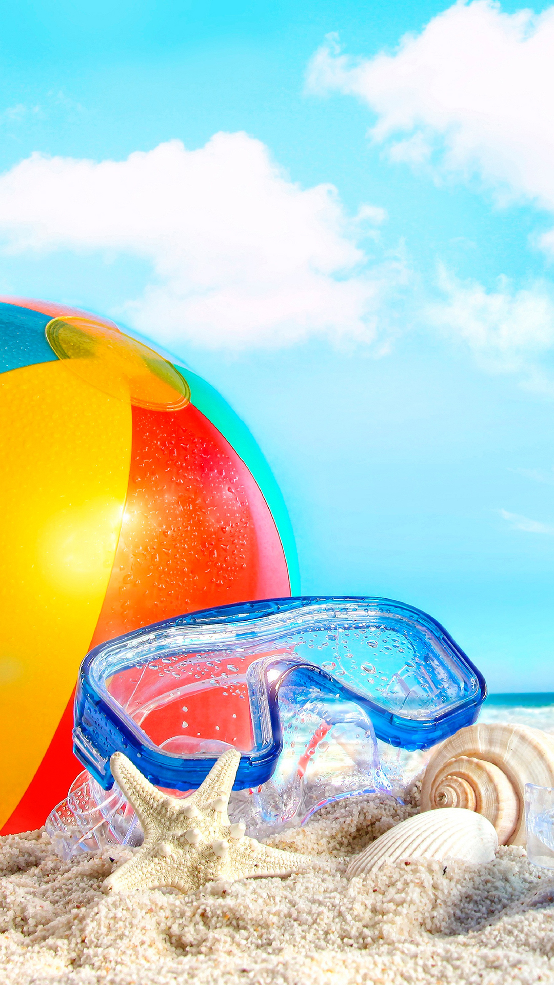 Summer Beach Wallpaper Summer Beach Iphone 1080x1920 Wallpaper Teahub Io