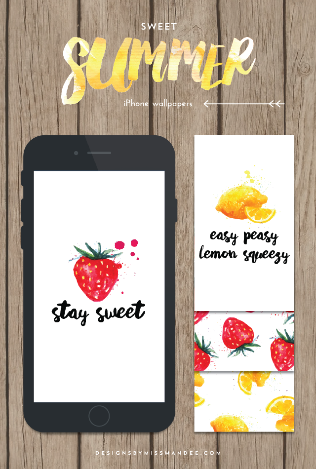 Sweet Summer Iphone Wallpapers - Stay Sweet Iphone - HD Wallpaper 