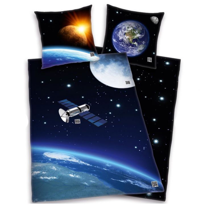 Imposing Solar System Bedroom - Earth - HD Wallpaper 