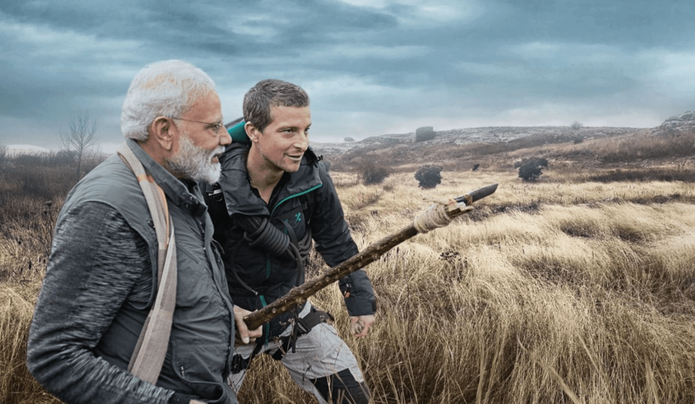 Man Vs Wild Modi - HD Wallpaper 