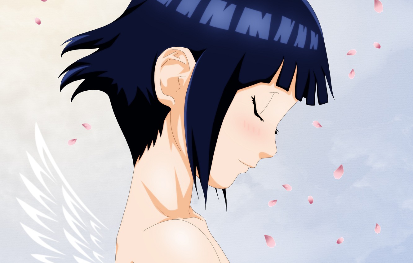 Photo Wallpaper Naruto, Hyuuga Hinata, Naruto, Hinata - Cartoon - HD Wallpaper 