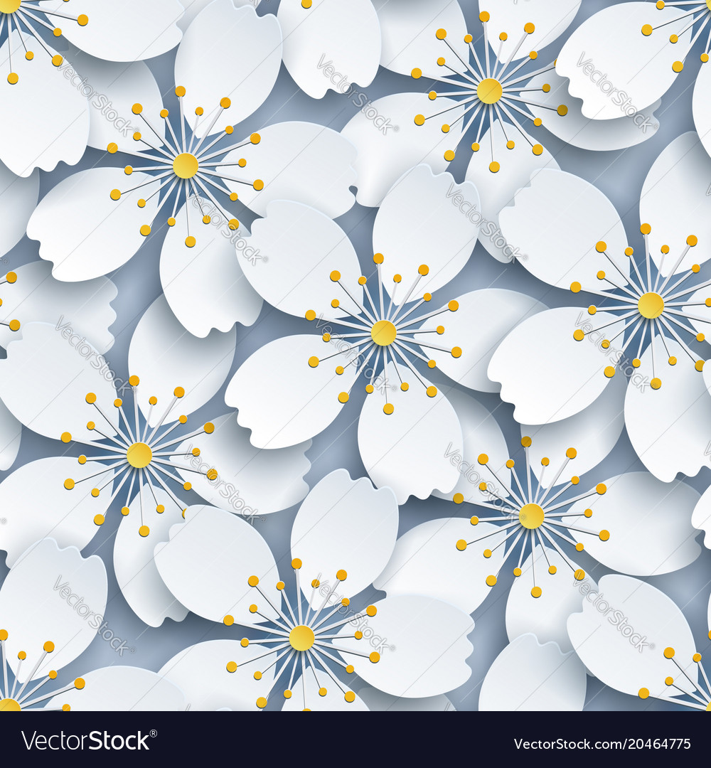 Sakura 3d - HD Wallpaper 