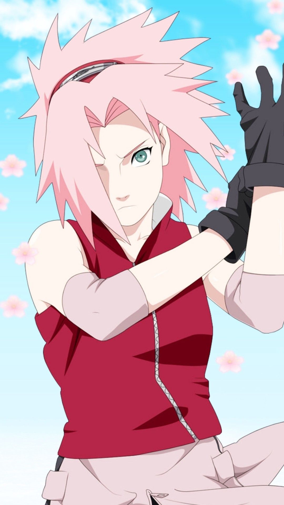 Iphone Sakura Wallpaper Naruto - HD Wallpaper 