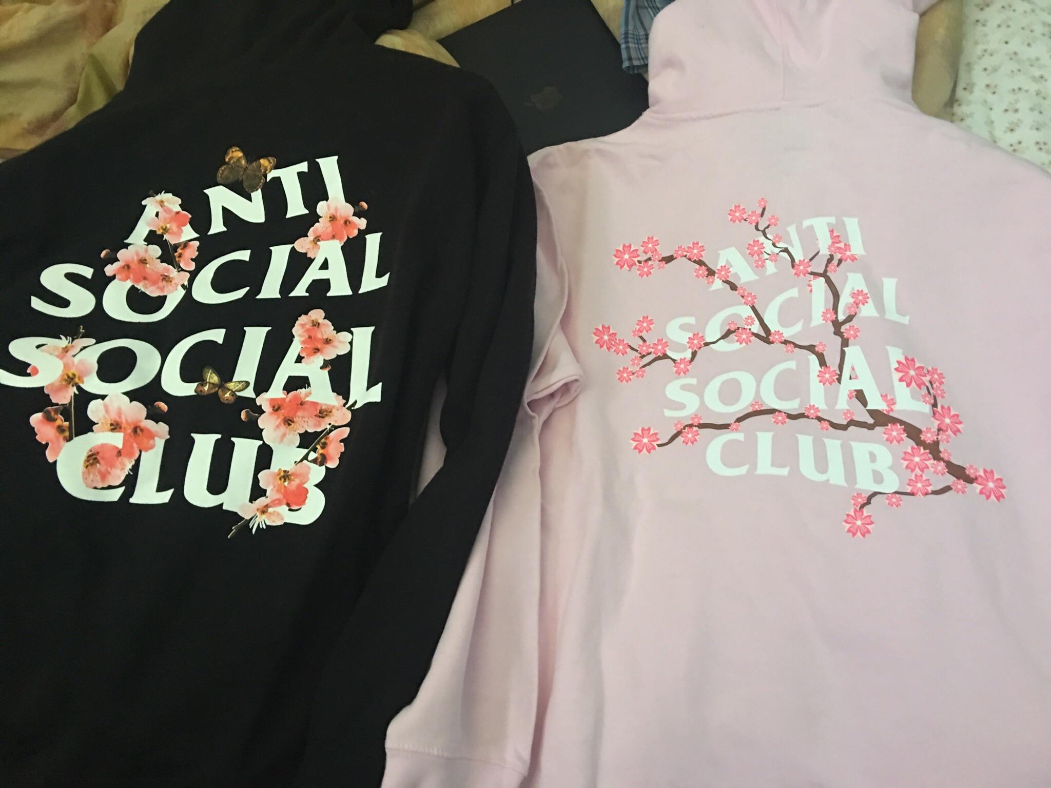 Anti Social Social Club Cherry Blossom - HD Wallpaper 