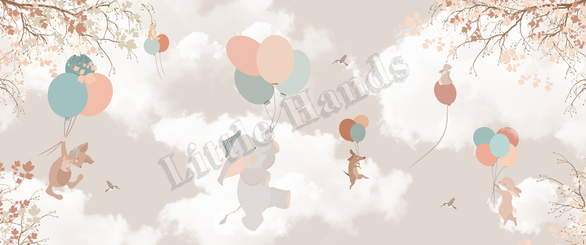 Falling Ii Mural Wallpaper - Illustration - HD Wallpaper 