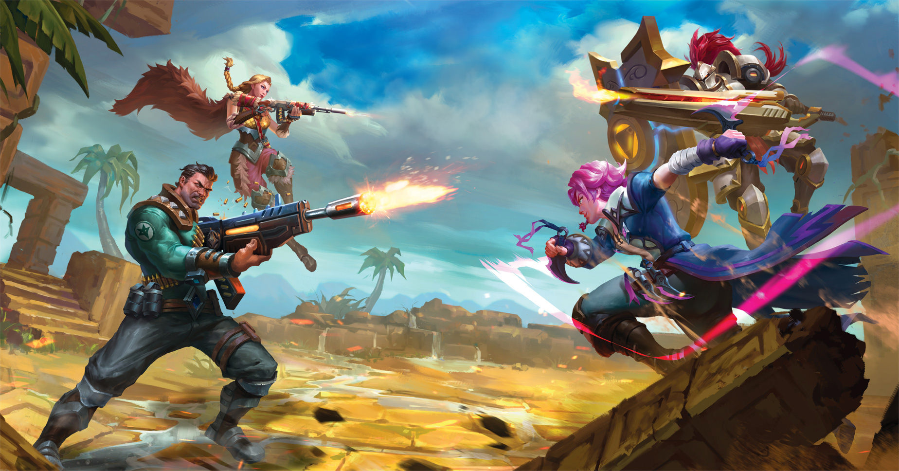 Paladins Strike - HD Wallpaper 