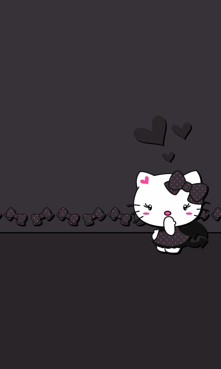 Cute Black Wallpaper - HD Wallpaper 