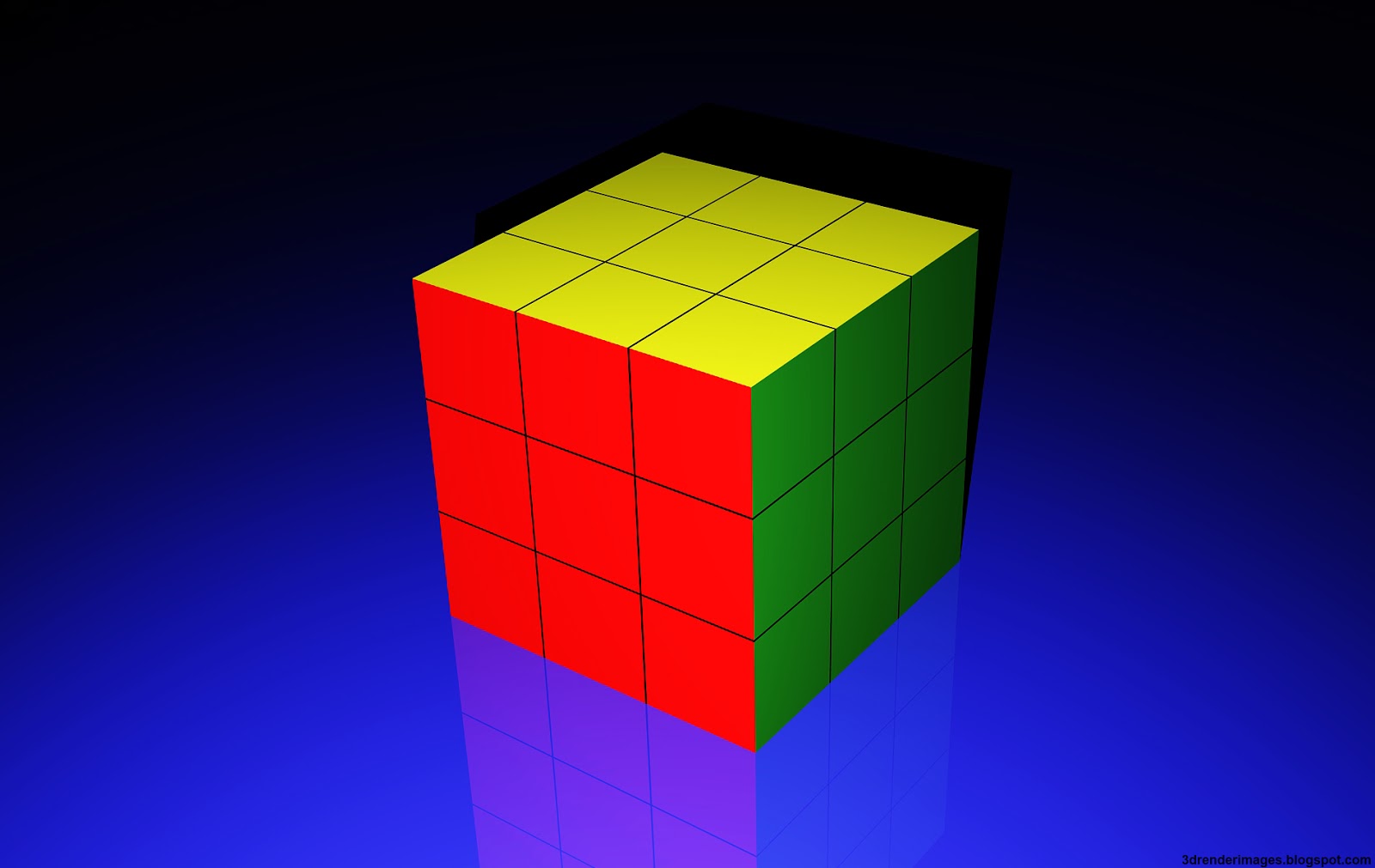 Rubik's Cube - HD Wallpaper 