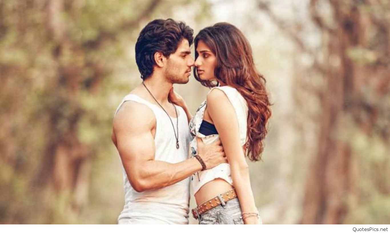 Couple Kiss Man Sooraj Pancholi Athiya Shetty Romantic - Romantic Couple Images Hd - HD Wallpaper 