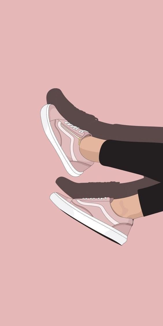 Wallpaper, Pink, And Vans Image - Cute Wallpapers Vans - HD Wallpaper 