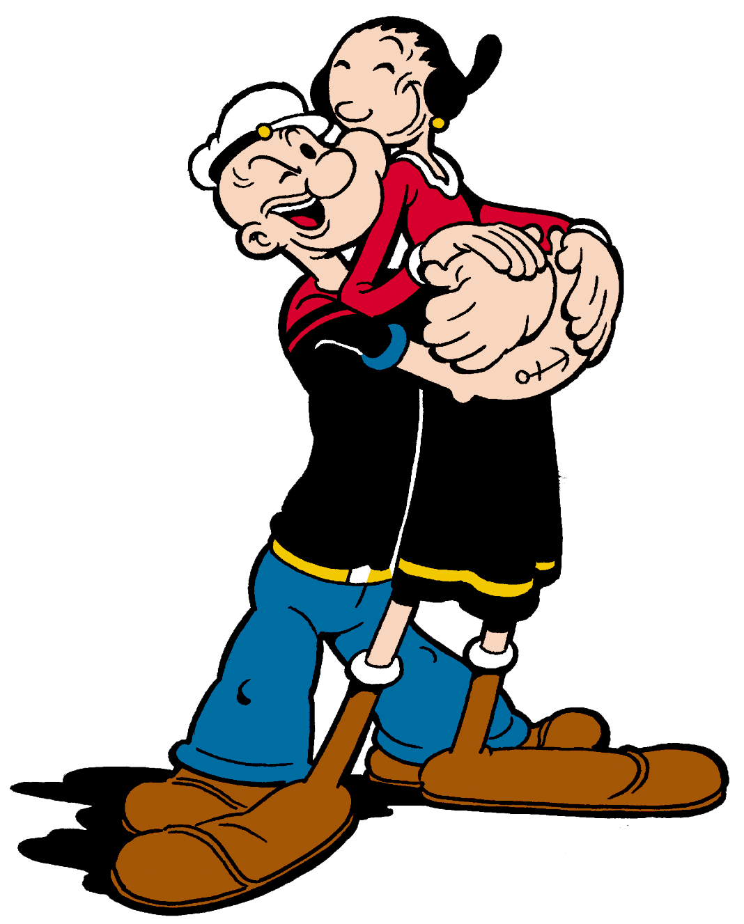 Clip Art Cartoons Images Movies Tv - Popeye Olive - HD Wallpaper 