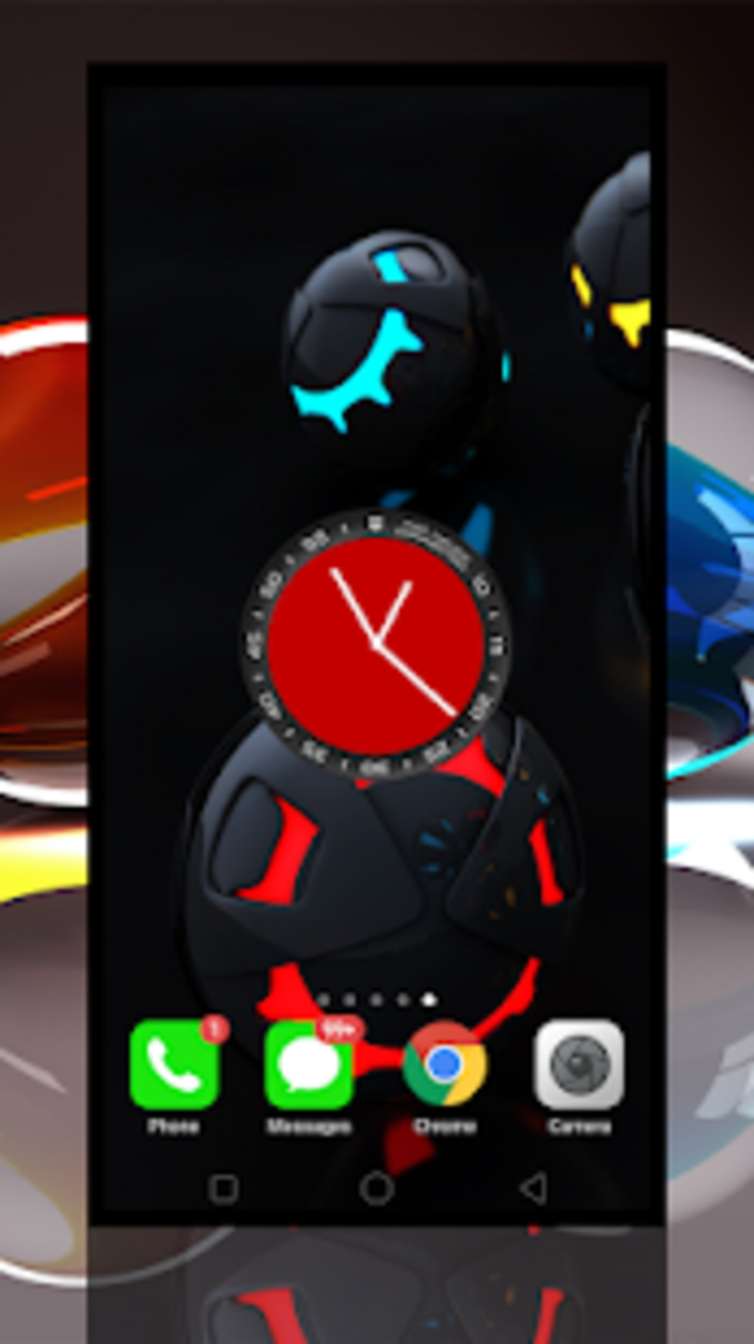 Analog Clock Widget 3d Live Wallpapers - 1366 X 768 - HD Wallpaper 