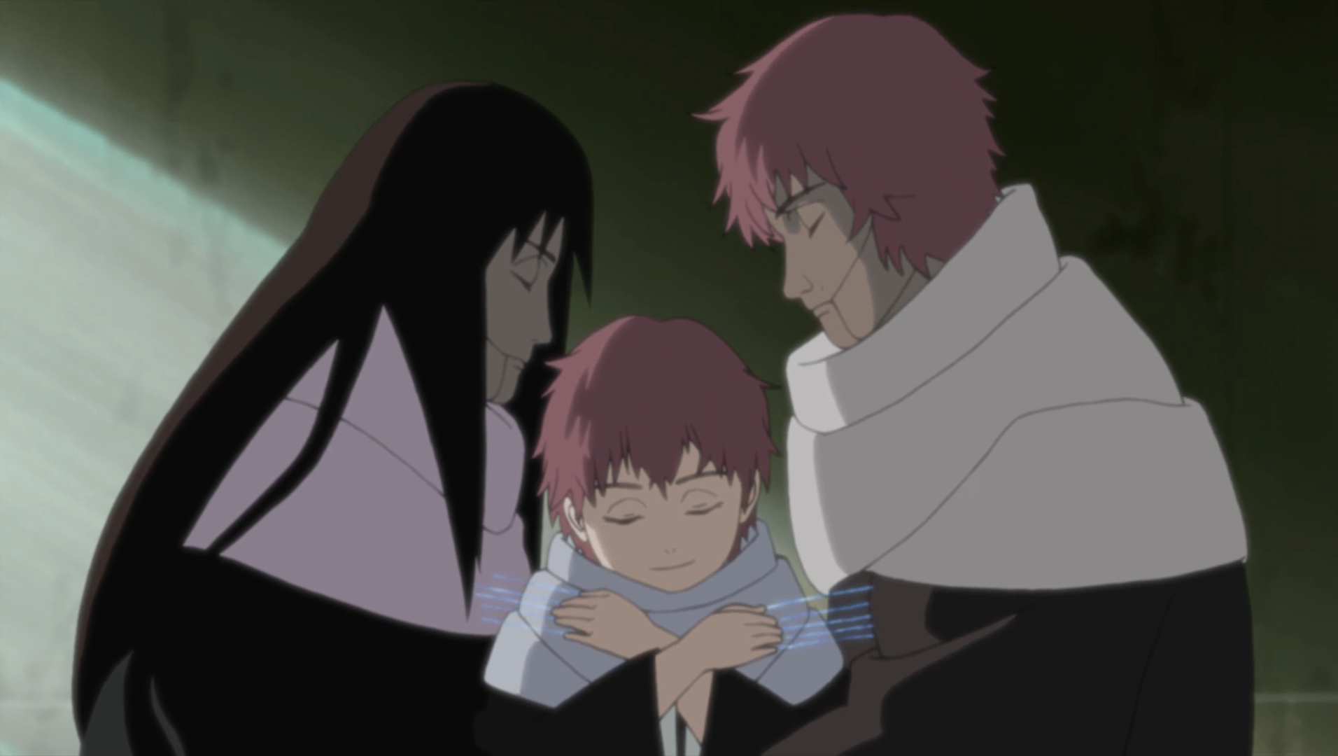 Sasori And His Parents - HD Wallpaper 