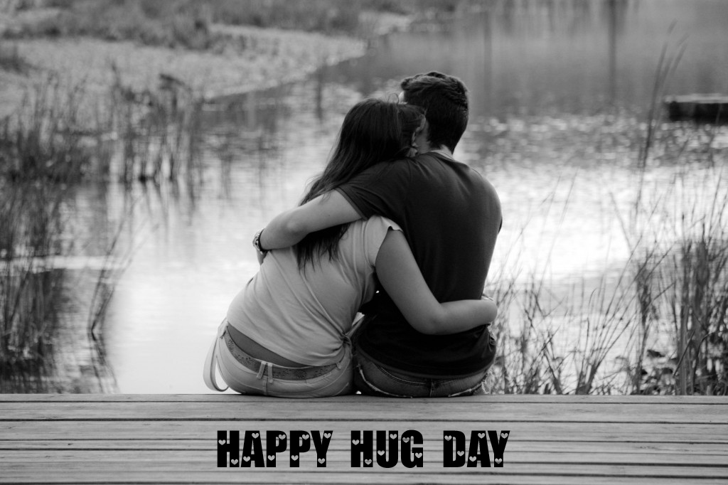 Hug Day Wallpaper - Happy Hug Day Romantic - HD Wallpaper 
