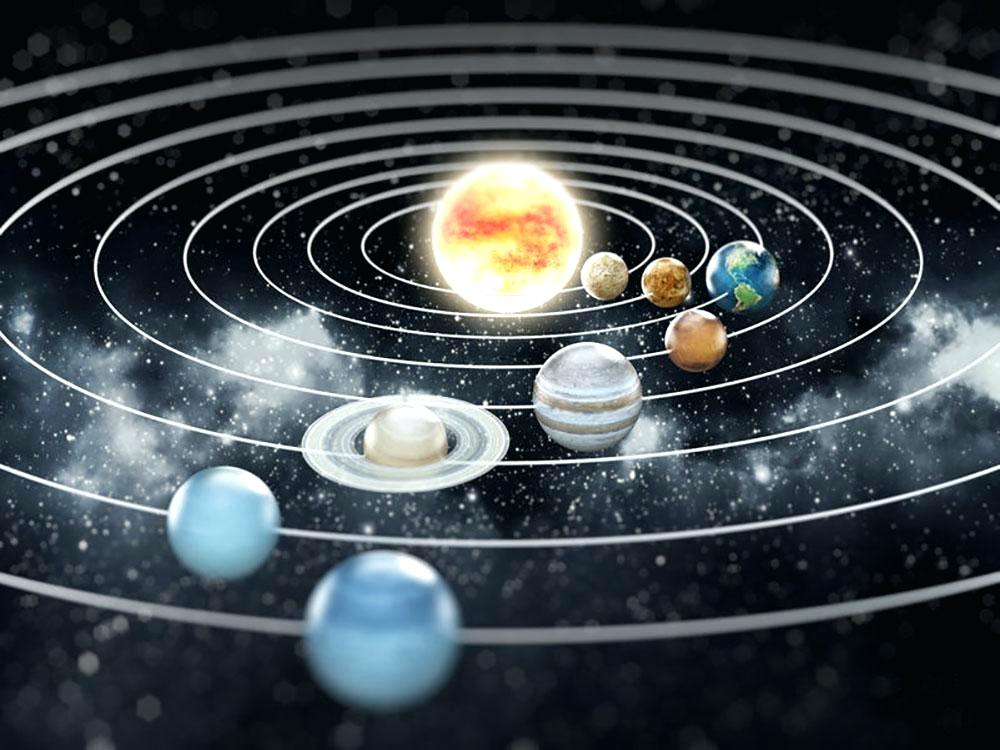 Solar System Wallpaper For Walls With Eight Solar System With