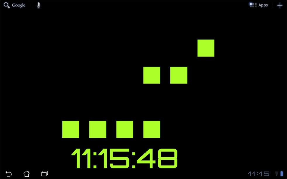 Nerds Binary Clock Live Wallpaper Xox Interactive - HD Wallpaper 
