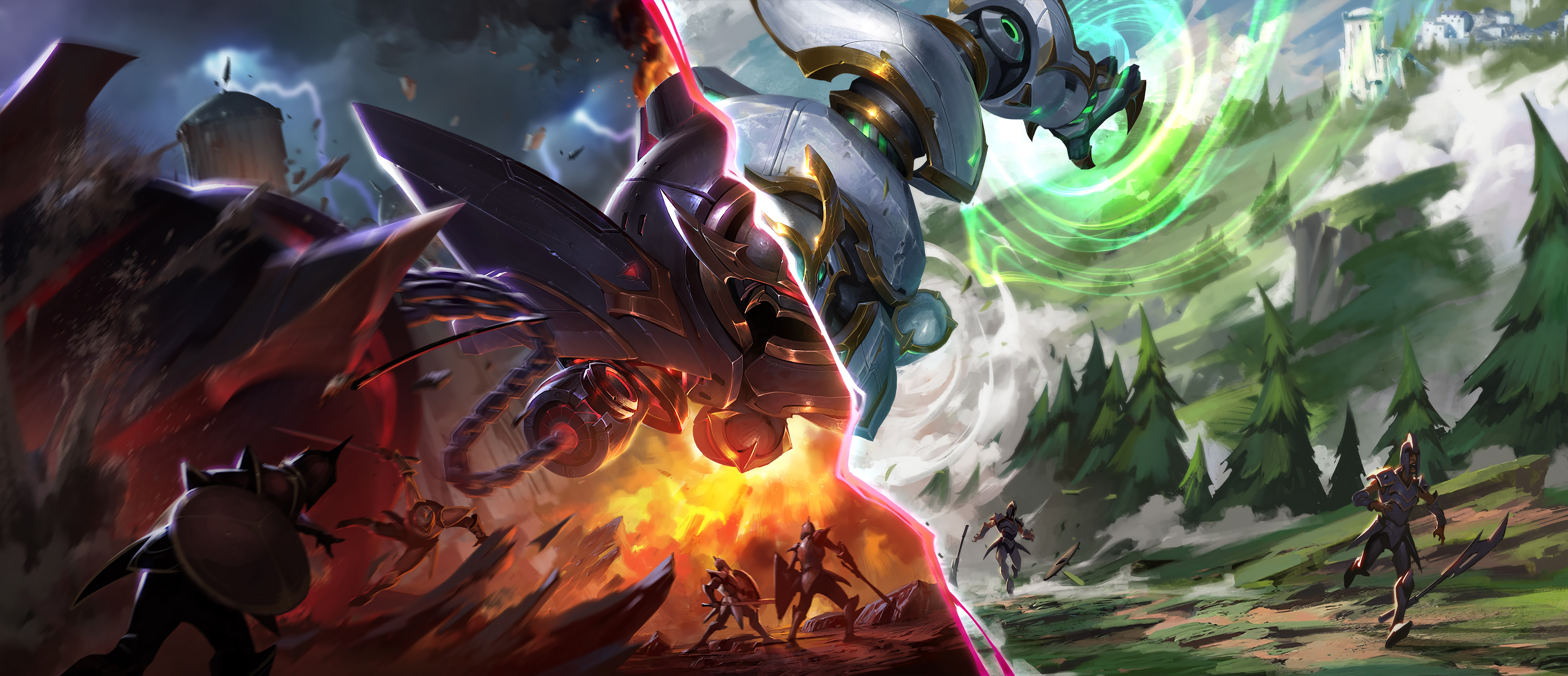 Blitzcrank Lancer Paragon - HD Wallpaper 