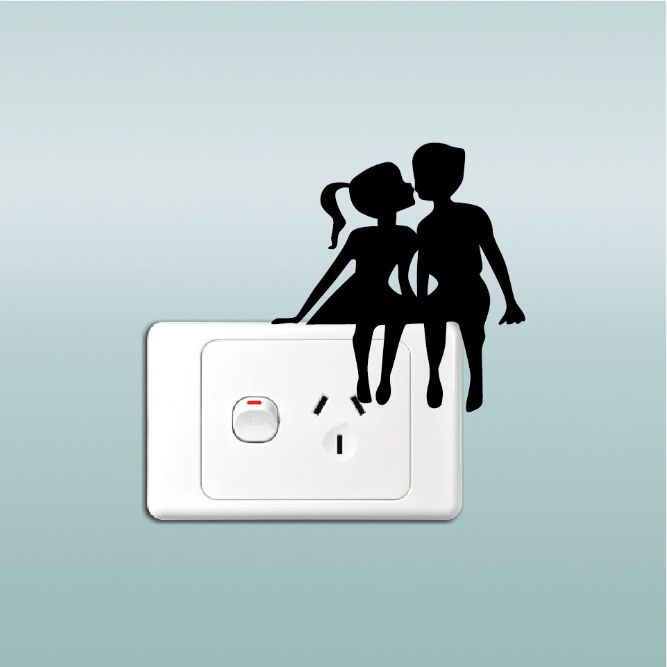 Adesivo Para Interruptor Casal - HD Wallpaper 