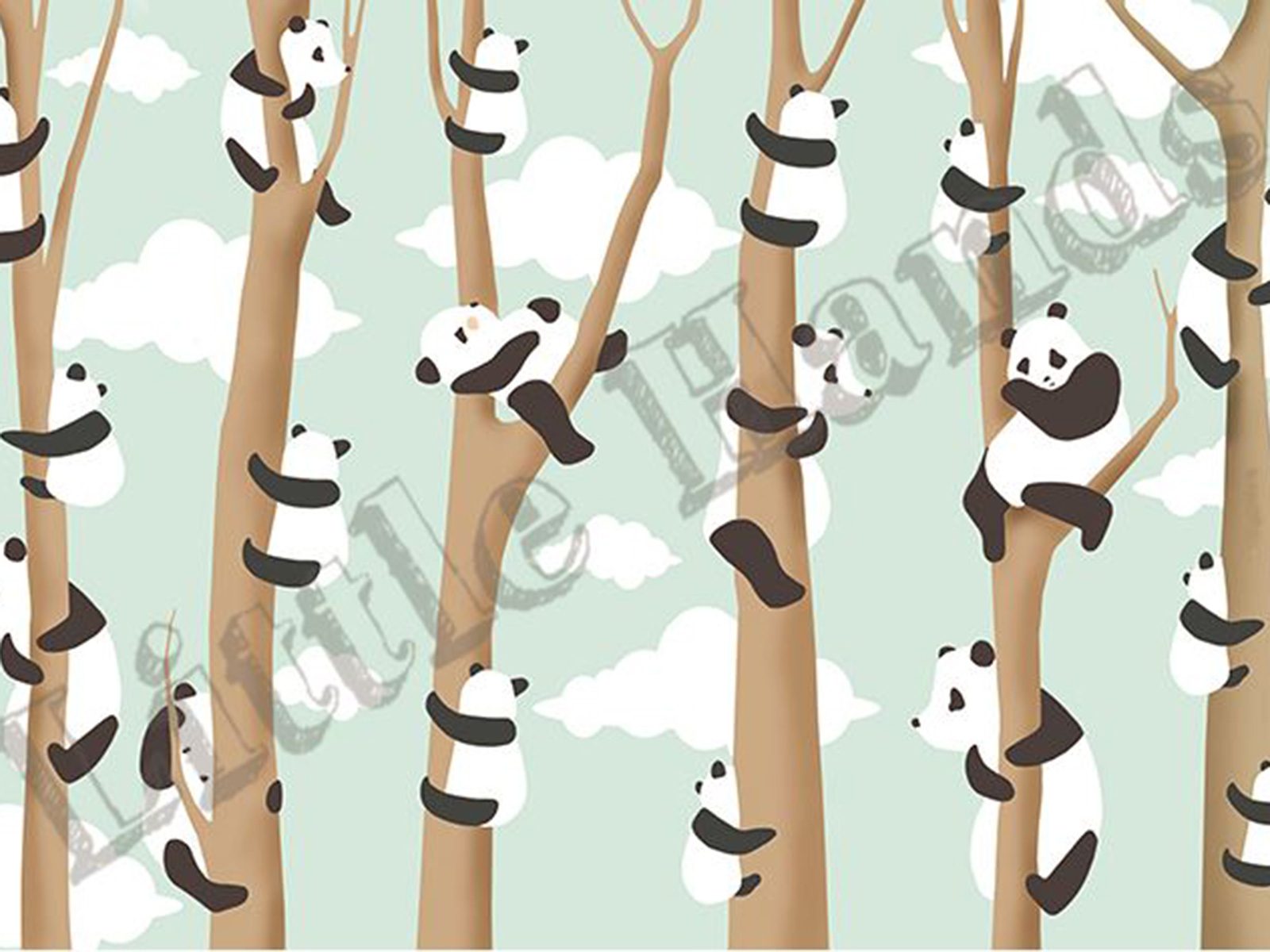 Little Animals Theme Wallpapers - Little Hands Panda - HD Wallpaper 