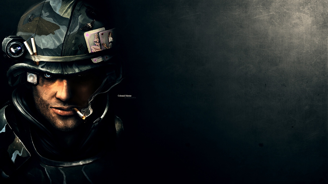 Colonial Marine - HD Wallpaper 
