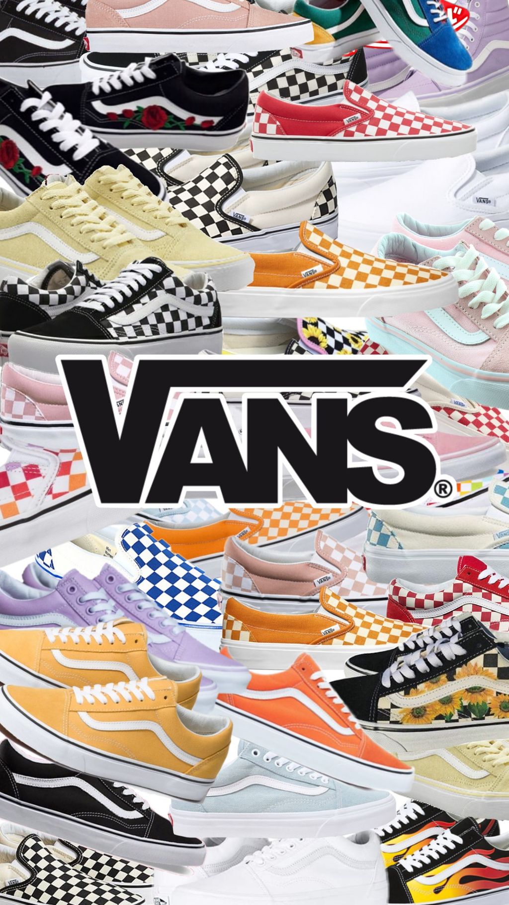 Aesthetic Wallpaper Vans Drawing - HD Wallpaper 