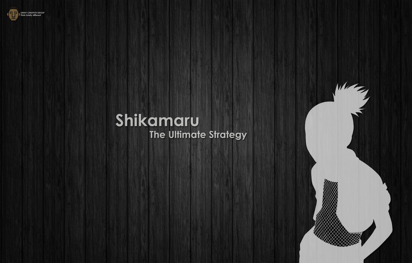 Photo Wallpaper Background, Silhouette, Naruto, Naruto, - Shikamaru Wallpaper Desktop - HD Wallpaper 