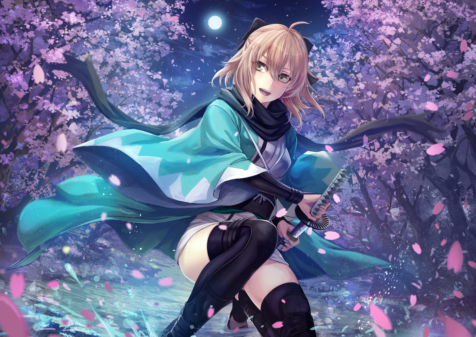Fate Grand Order Okita Souji - HD Wallpaper 