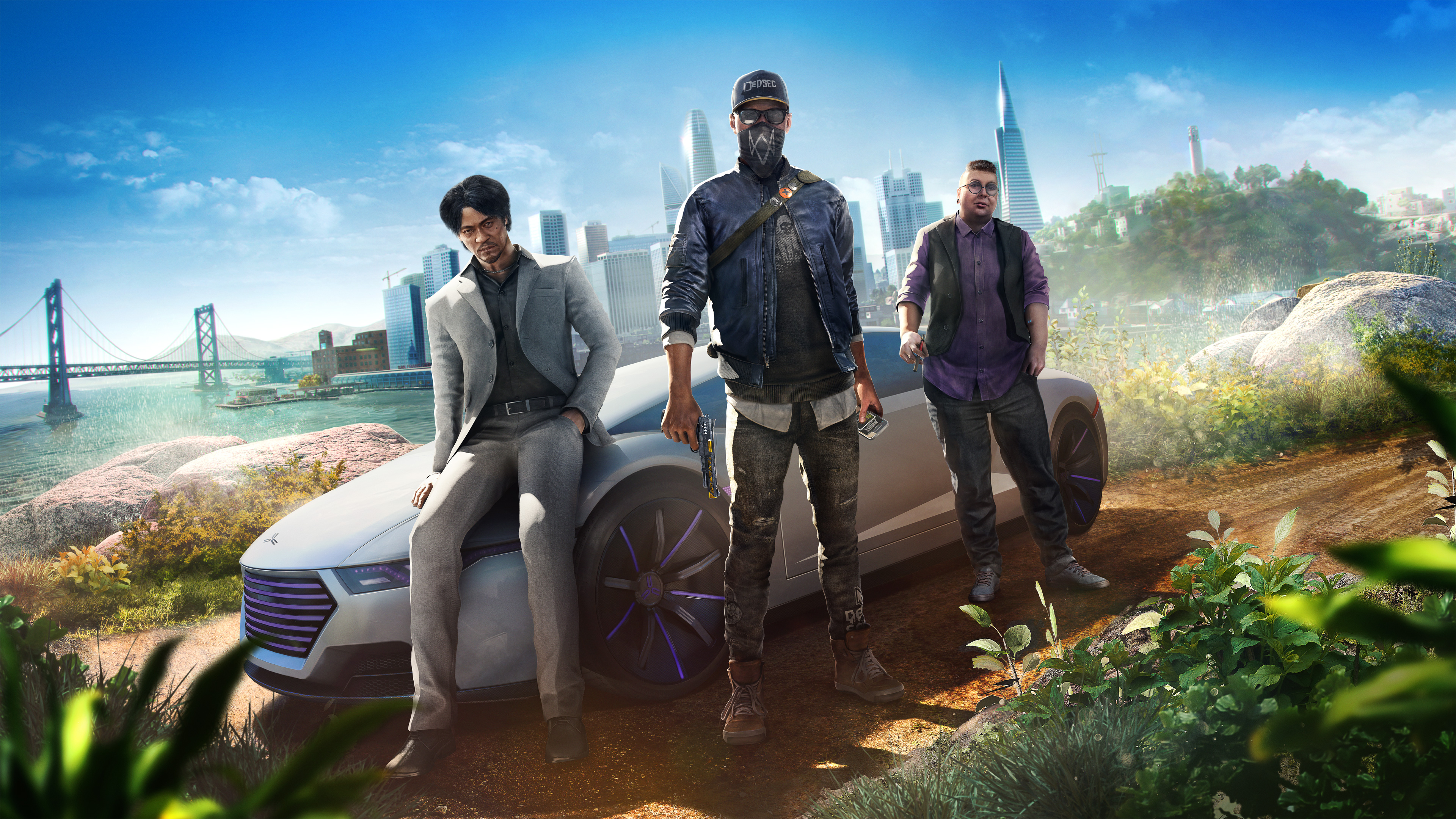 Watch Dogs 2 4k Widescreen Computer Background - Watch Dogs 2 Dlc - HD Wallpaper 