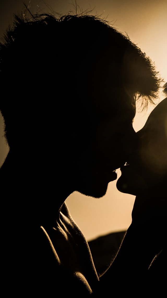 Love Image, Kiss, 4k - Love Kiss Background - HD Wallpaper 